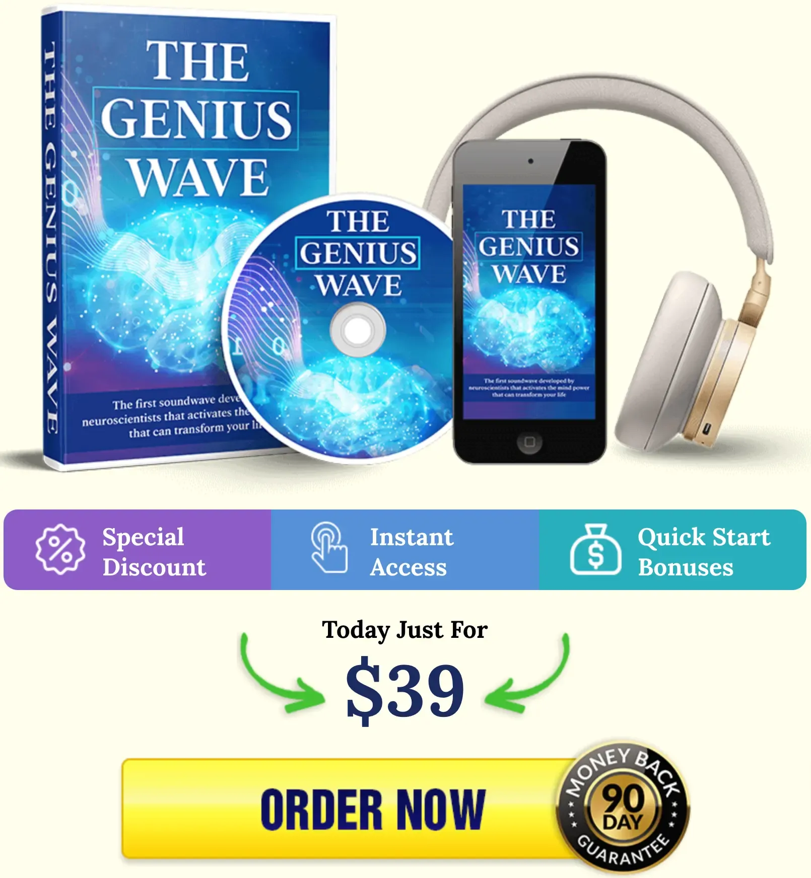 The Genius Wave with Special Discount and Bonuses